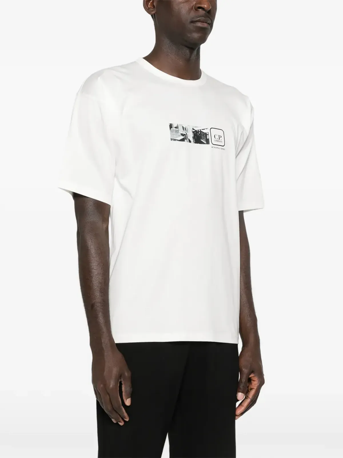 C.P. Company グラフィックプリント半袖Tシャツ - ホワイト - 画像3