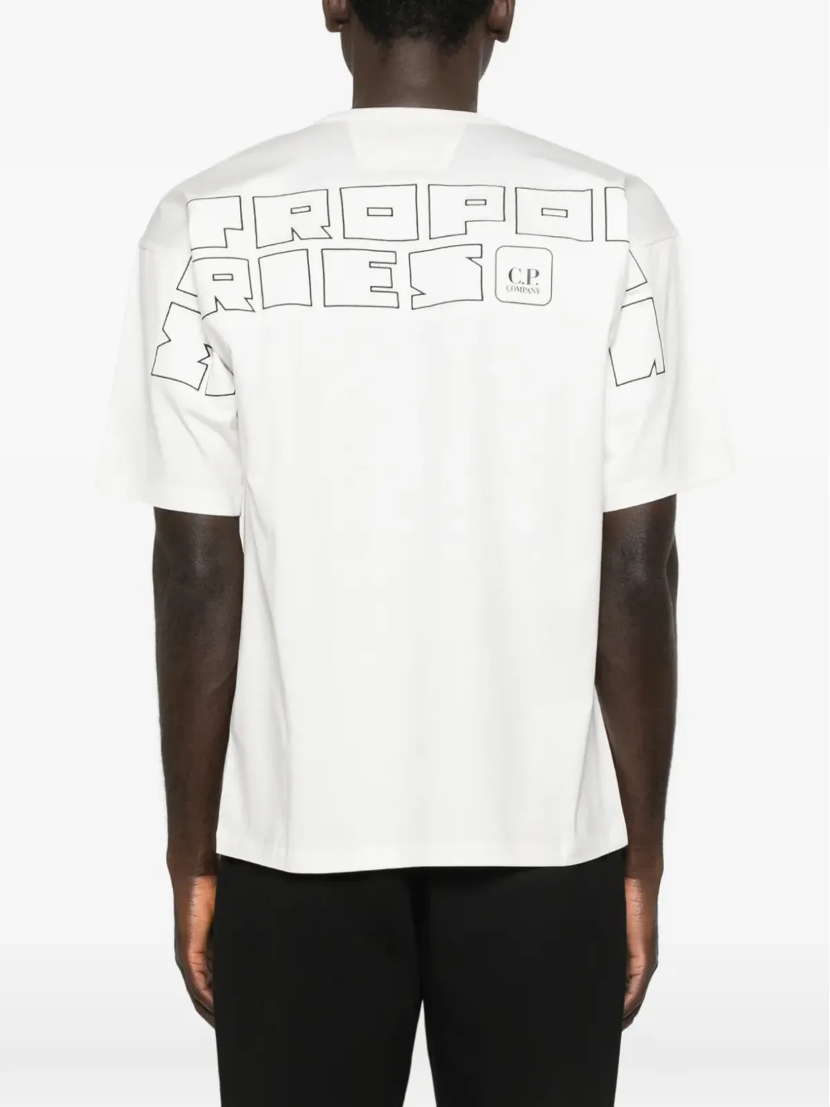C.P. Company グラフィックプリント半袖Tシャツ - ホワイト - 画像4
