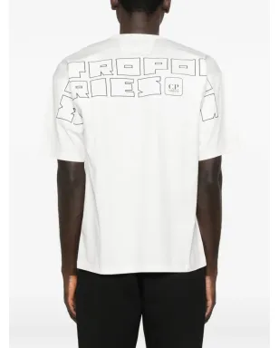 C.P. Company グラフィックプリント半袖Tシャツ - ホワイト - サムネイル4
