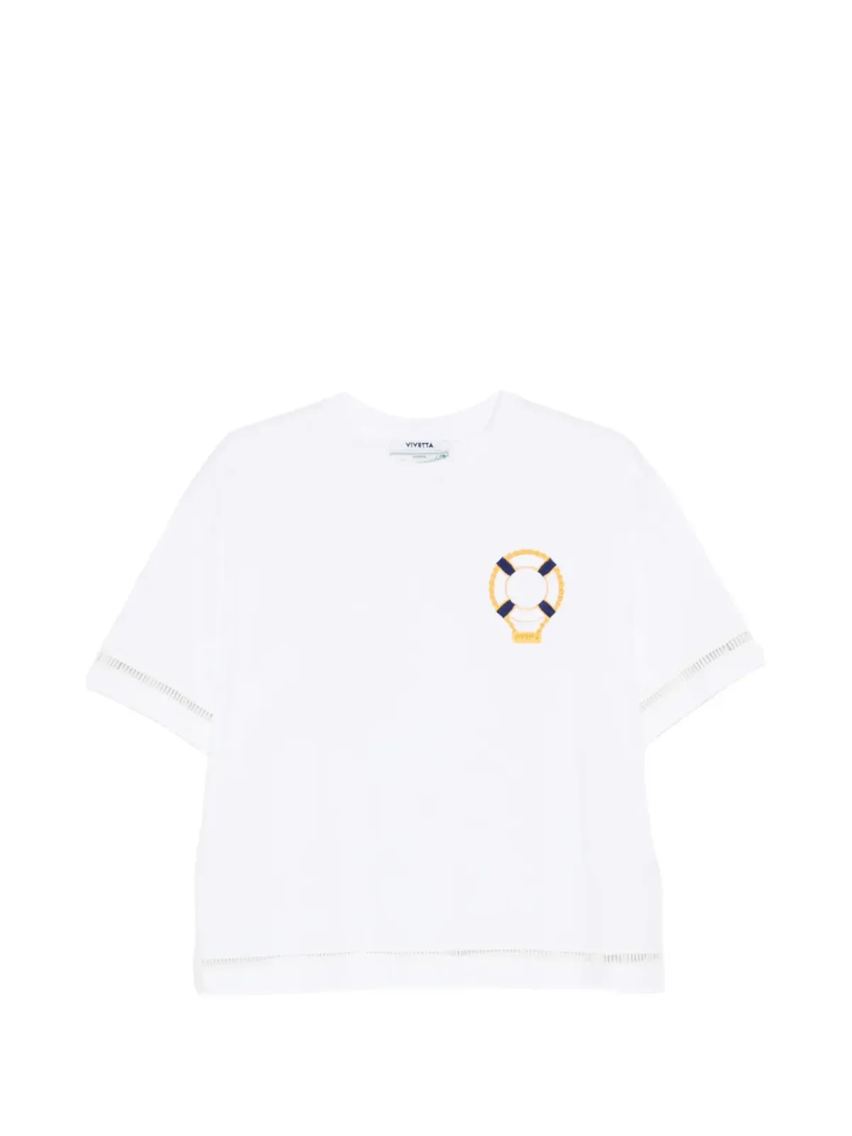Vivetta 刺繍入りTシャツ - 画像1