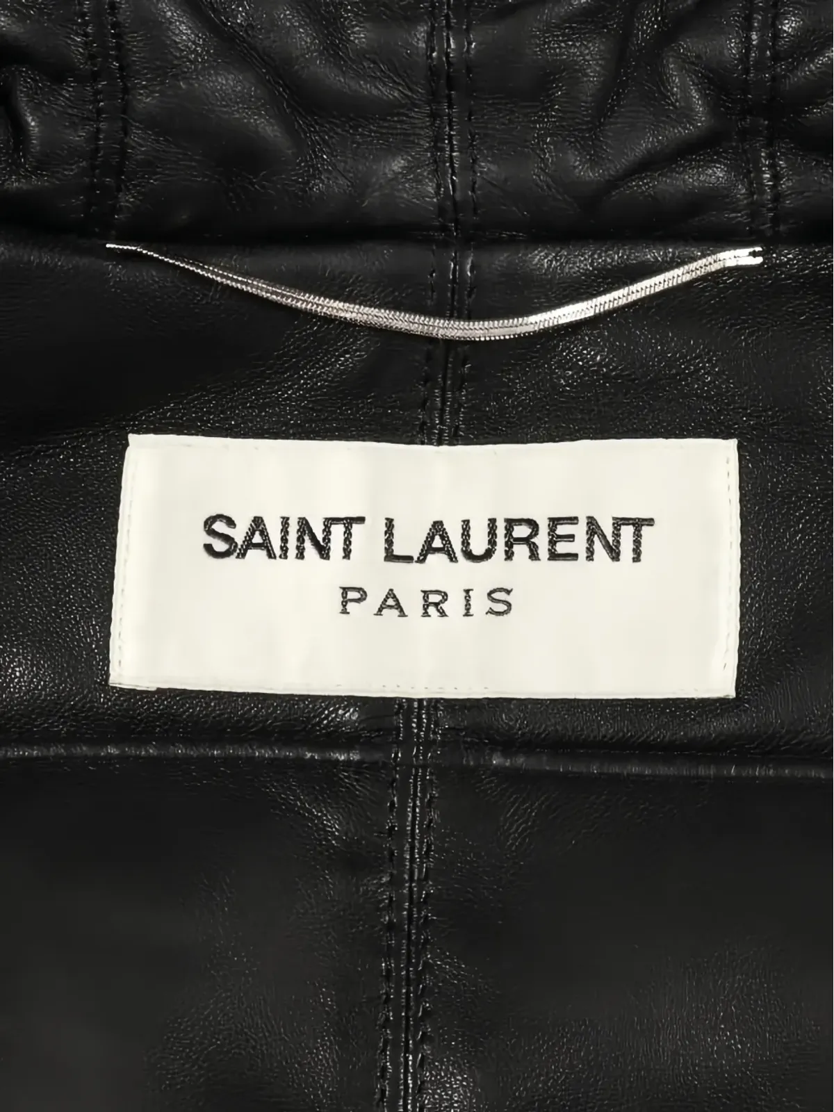 Saint Laurent Pre-Owned キルティングフード付きコート - 画像3