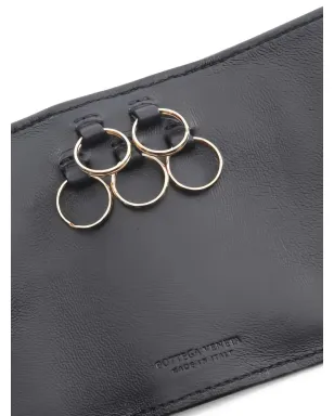 Bottega Veneta イントレチャートレザー キーケース - サムネイル3