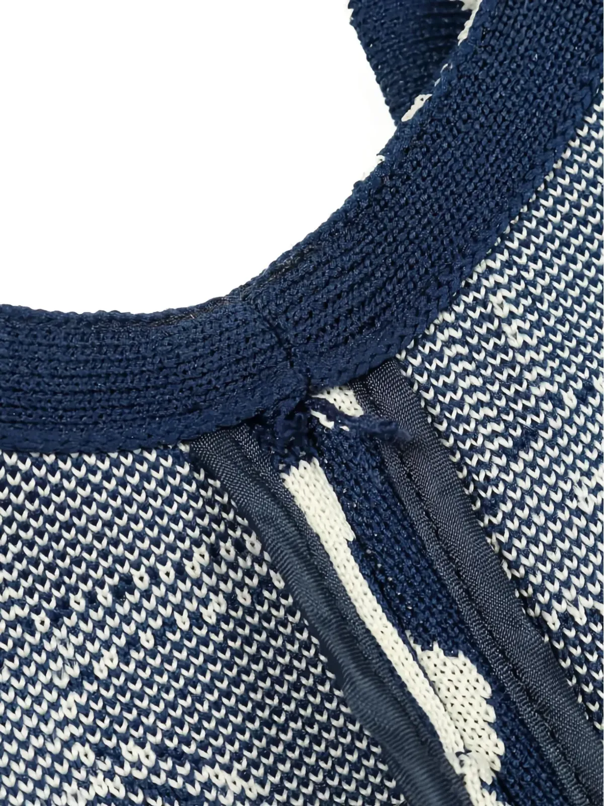 Prada Pre-Owned 幾何学柄ミニドレス - 画像5
