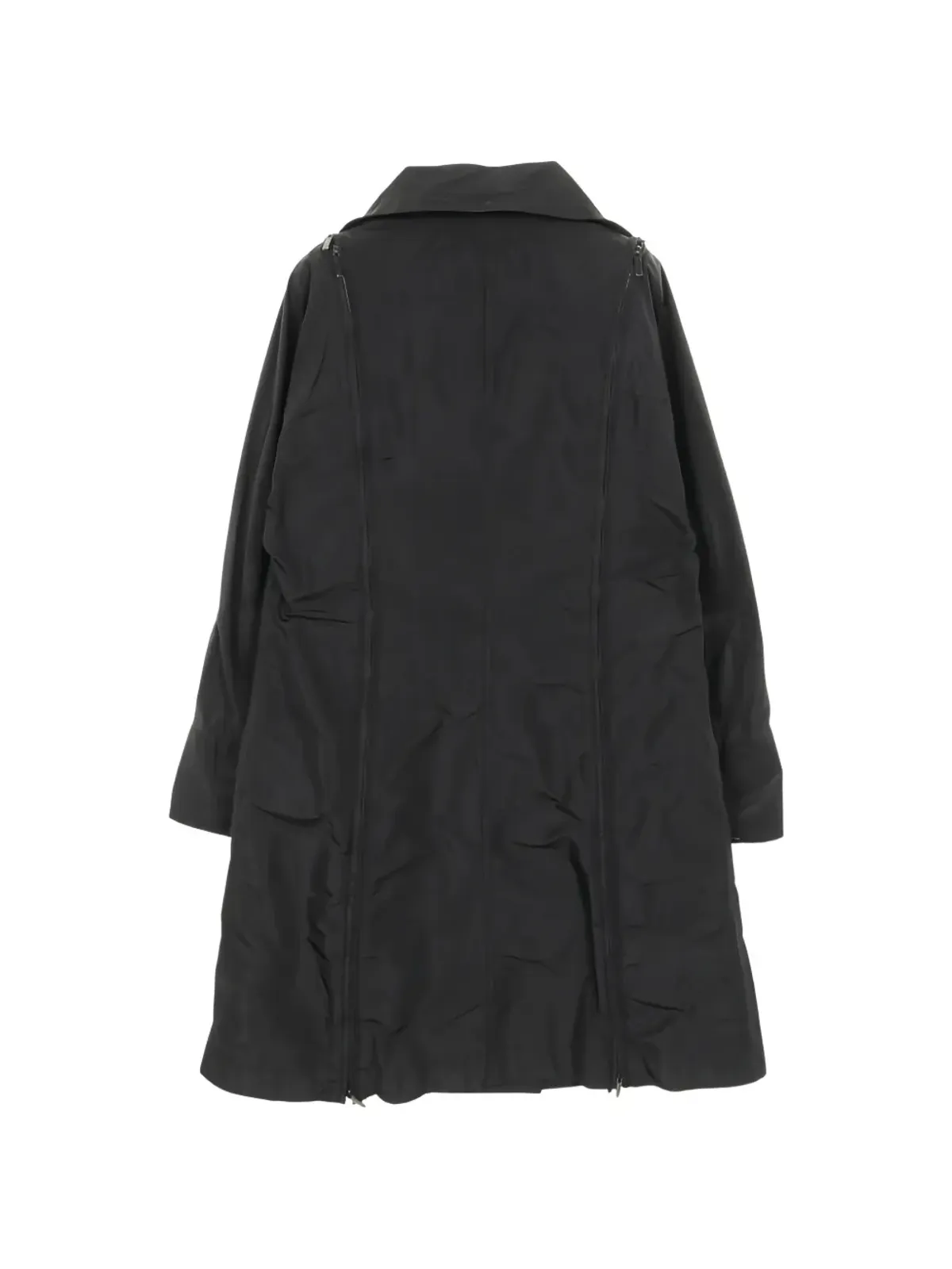 Issey Miyake Pre-Owned 2000s ボタン付き トレンチコート - 画像3