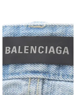 Balenciaga ビンテージ 2010s デニムプリーツミニスカート - サムネイル5