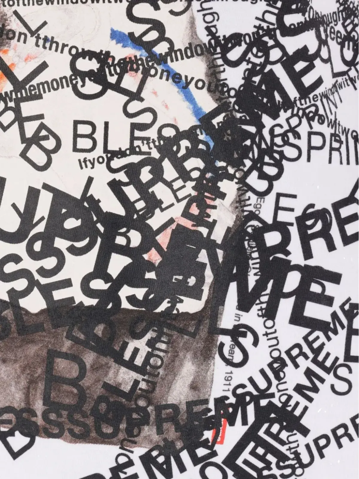 Bless グラフィックプリント半袖Tシャツ - 画像4