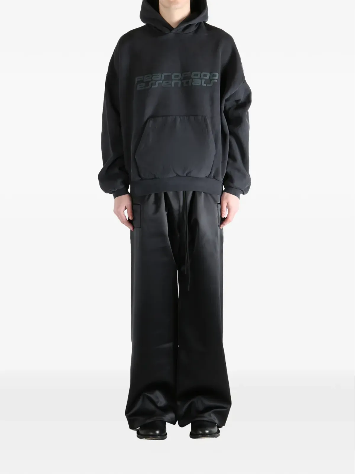 FEAR OF GOD ESSENTIALS 90sフリースフーディー - 画像2