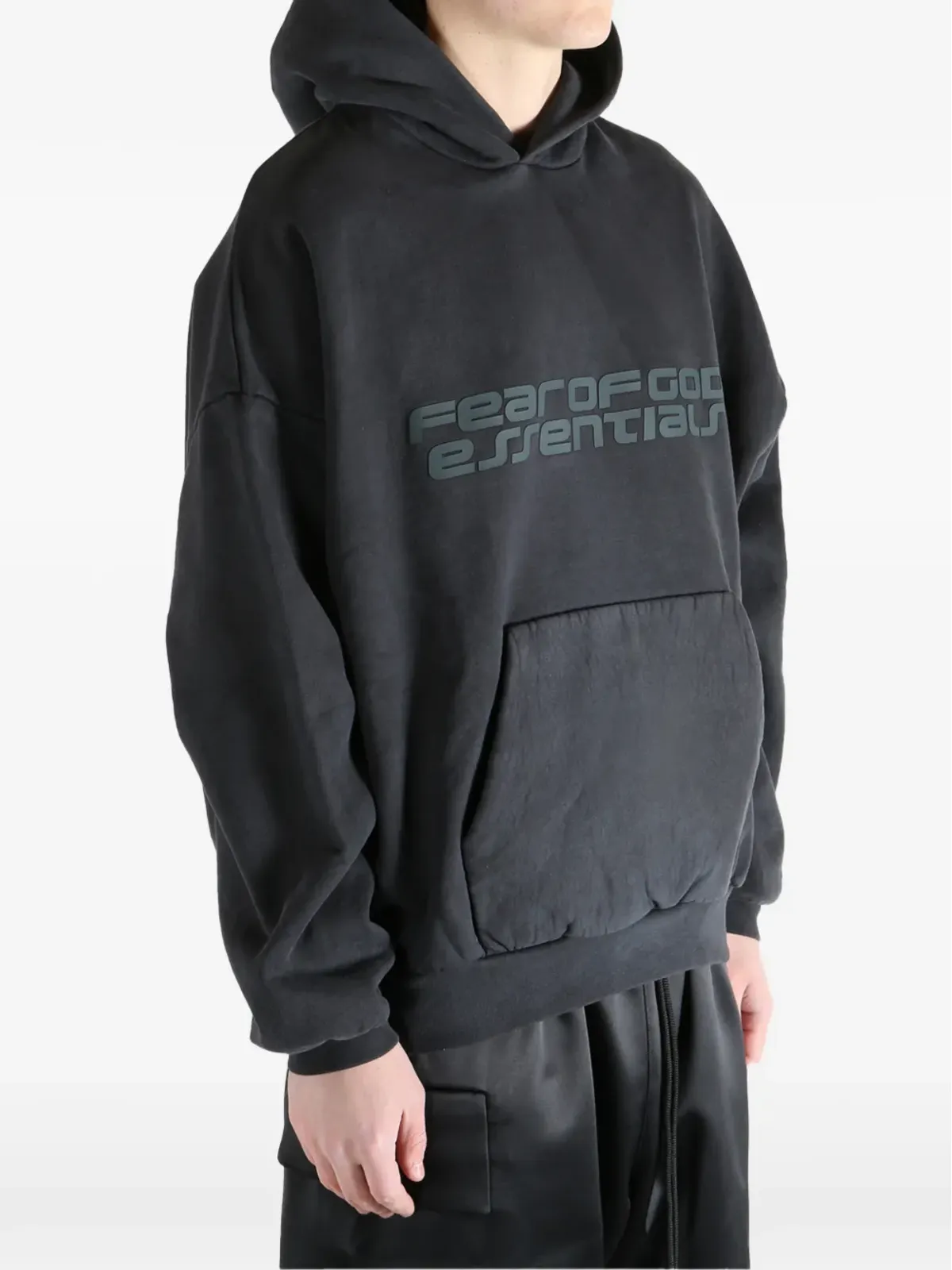 FEAR OF GOD ESSENTIALS 90sフリースフーディー - 画像4