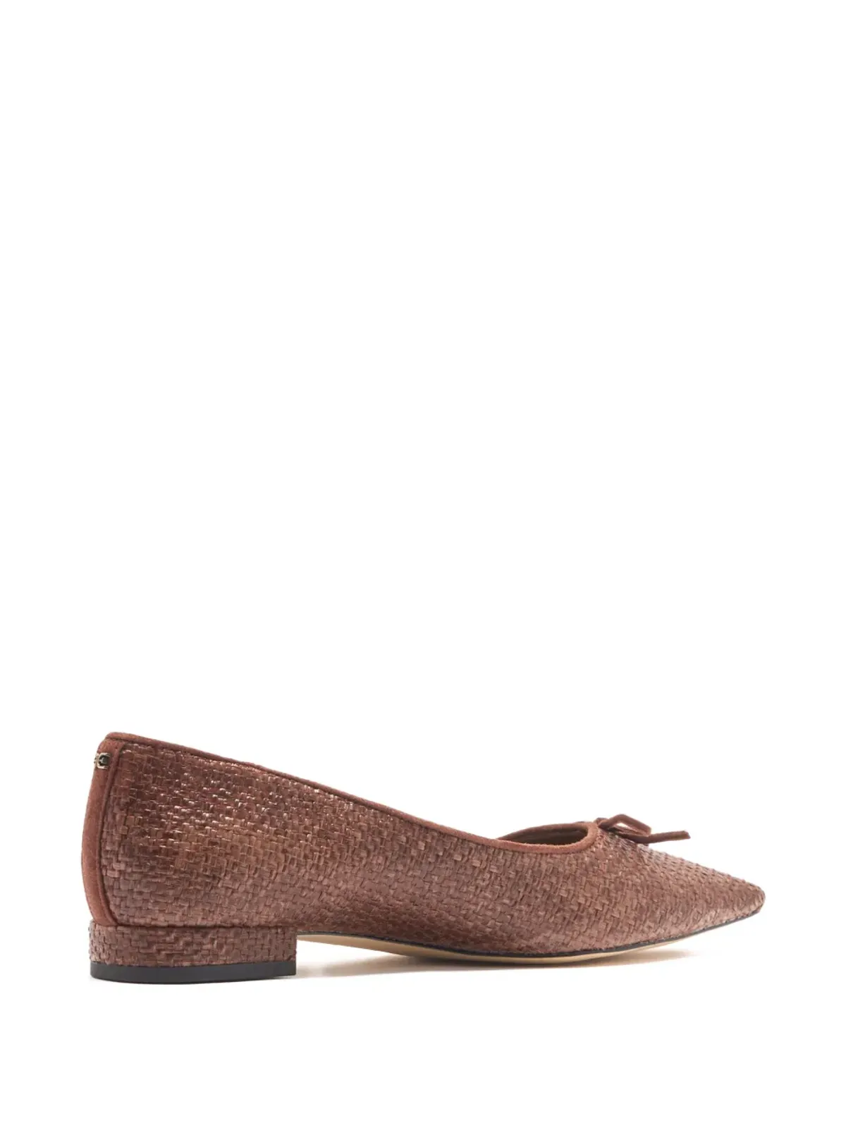 Sam Edelman ボウ付き ポインテッド バレエフラット パンプス - ブラウン - 画像2