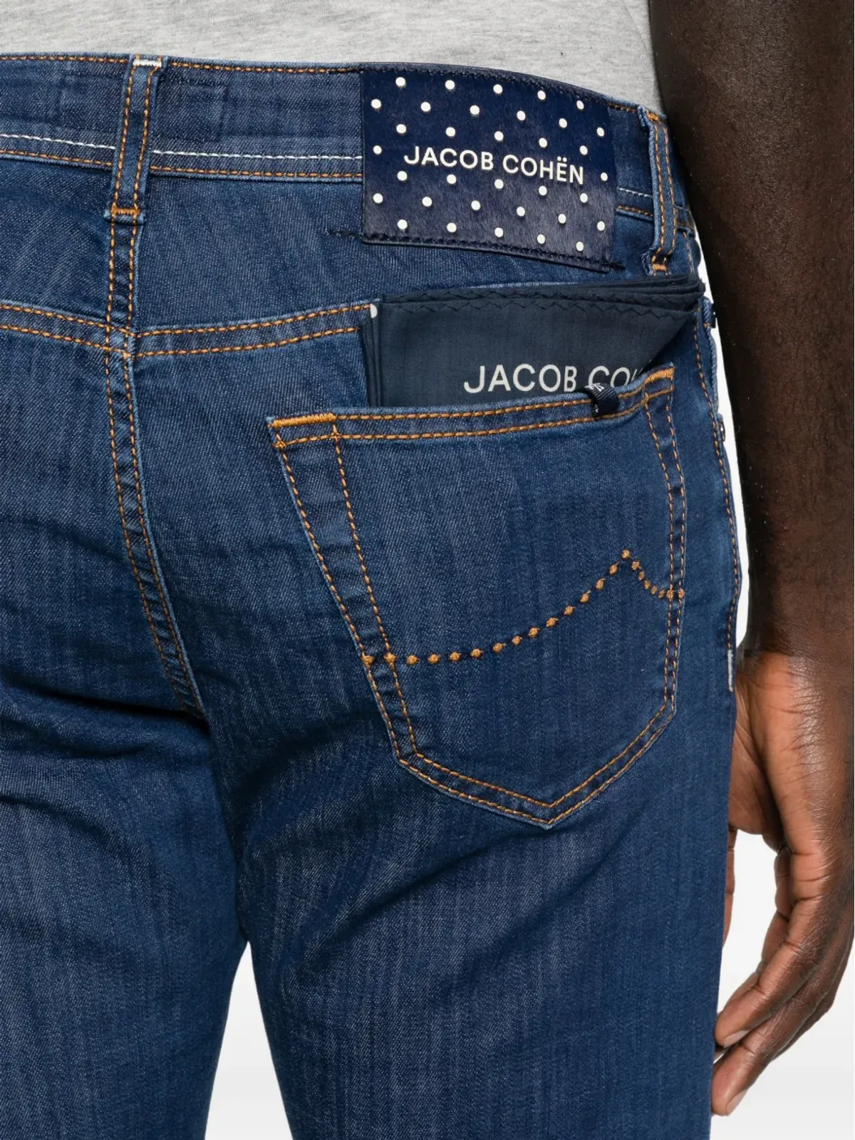 Jacob Cohën Bardファイブポケットストレートパンツ - 画像5