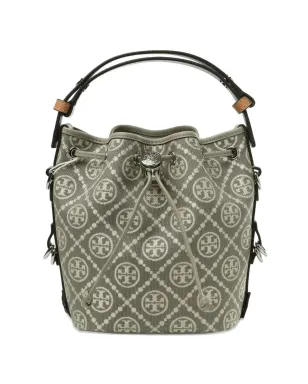 Tory Burch モノグラム ドローストリング バケットバッグ - サムネイル1