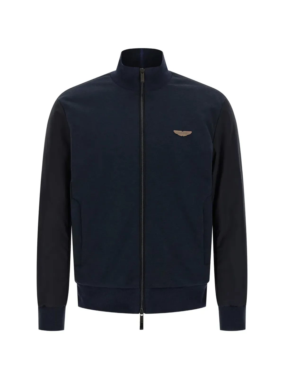 BOSS x Aston Martin ジップドボンバージャケット ブルー - 画像1
