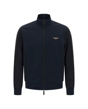 BOSS x Aston Martin ジップドボンバージャケット ブルー - サムネイル1