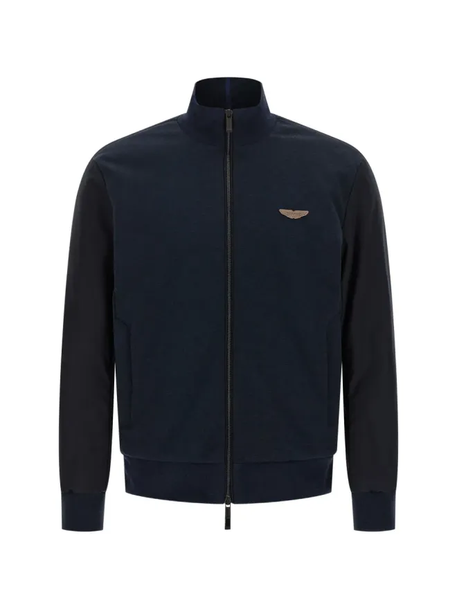 BOSS BOSS x Aston Martin ジップドボンバージャケット ブルーの商品画像