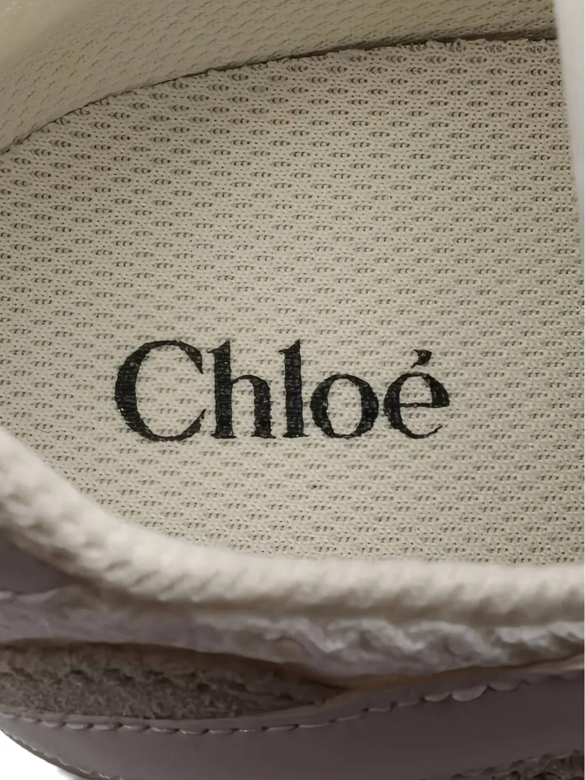 Chloé Pre-Owned レザー スニーカー - 画像5