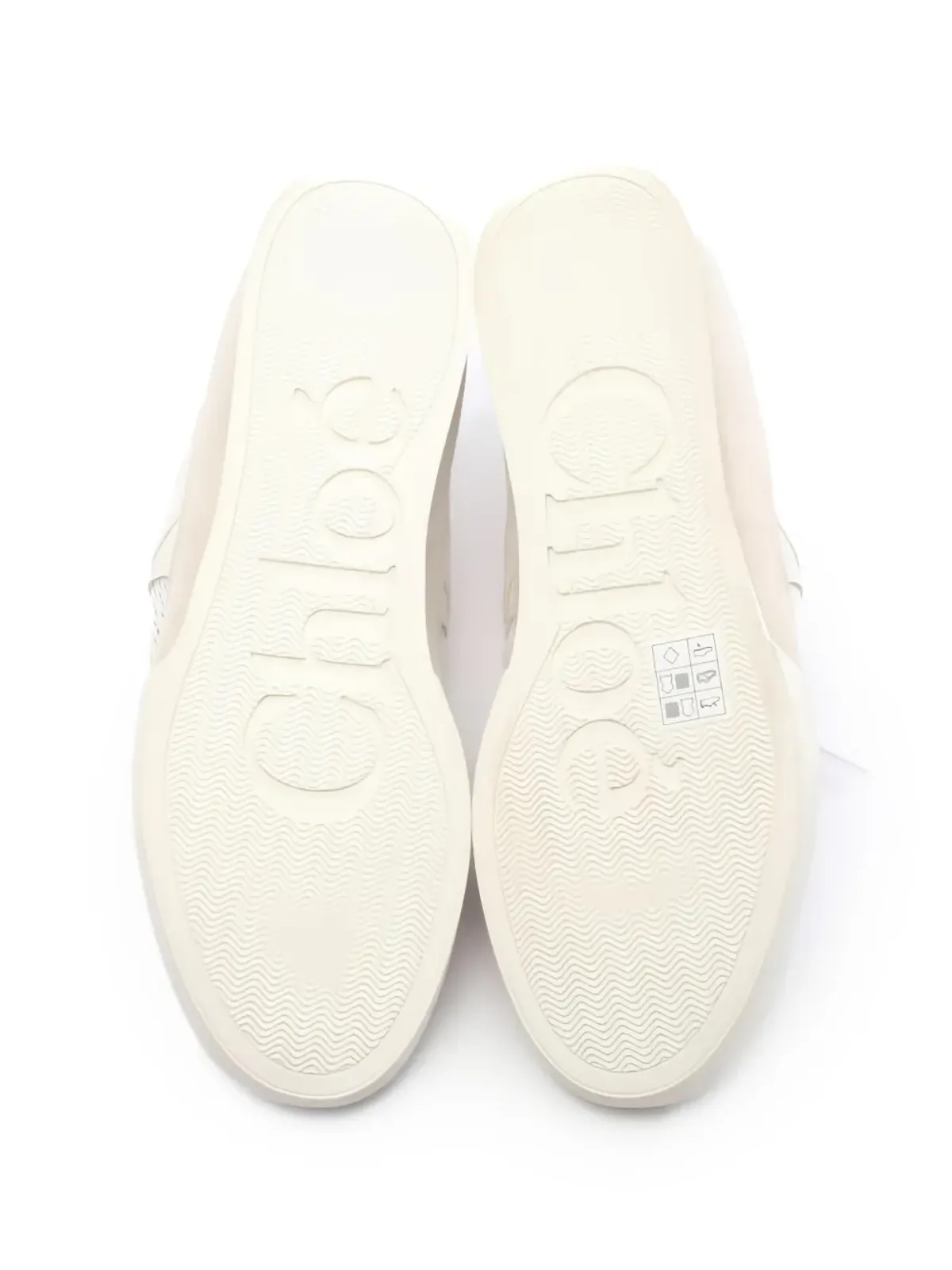 Chloé Pre-Owned レザー スニーカー - 画像2