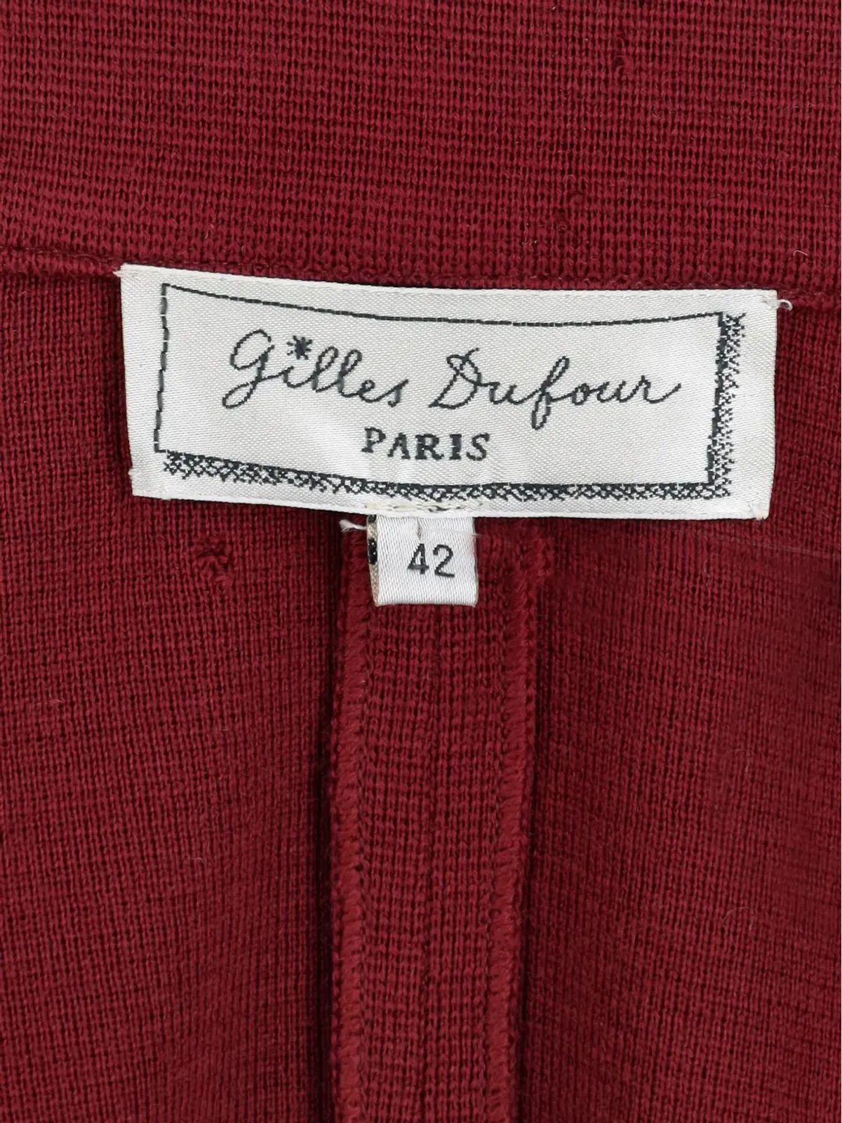Gilles Dufour テーラードウールジャケット - 画像4