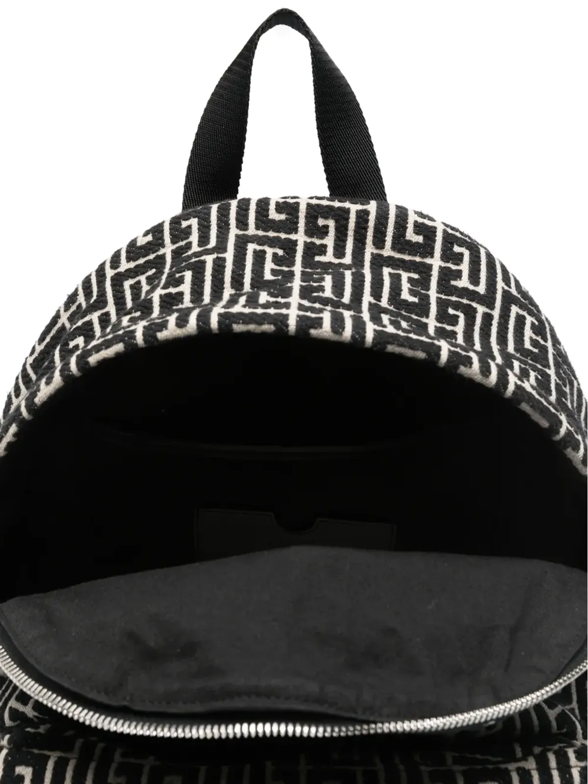 Balmain Pre-Owned ロゴパターンバックパック - 画像5