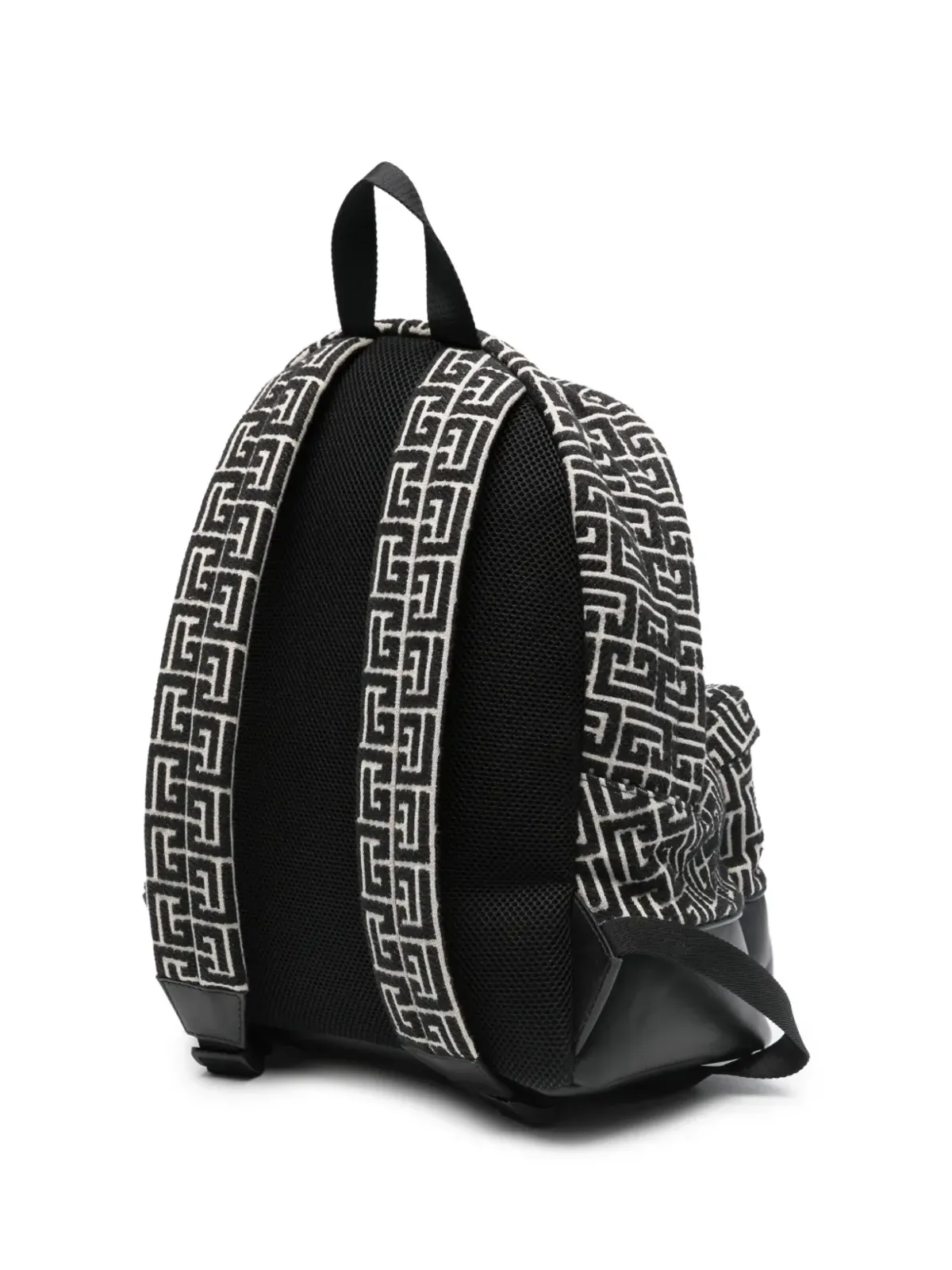 Balmain Pre-Owned ロゴパターンバックパック - 画像3