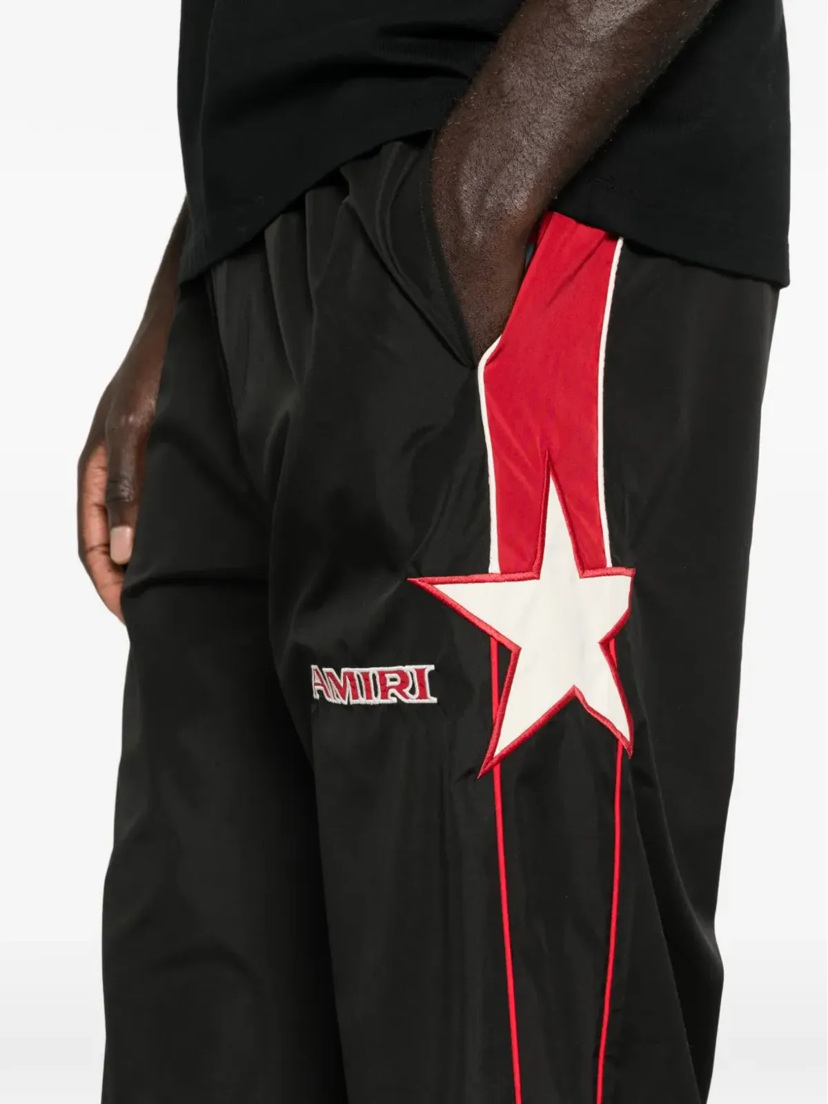 AMIRI スター パネルド トラックパンツ - 画像5