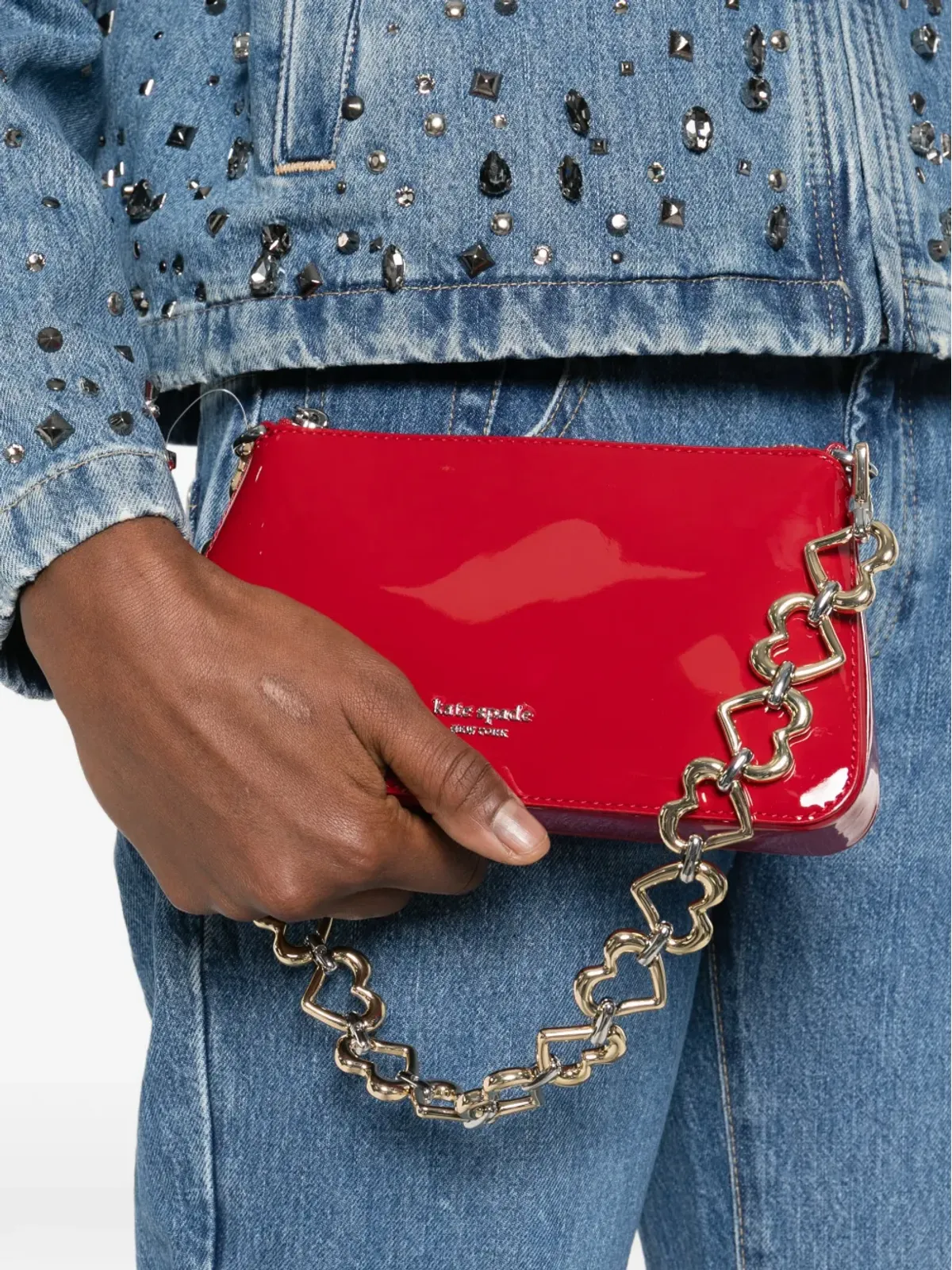 Kate Spade Grace パテントレザー ショルダーバッグ - 画像2