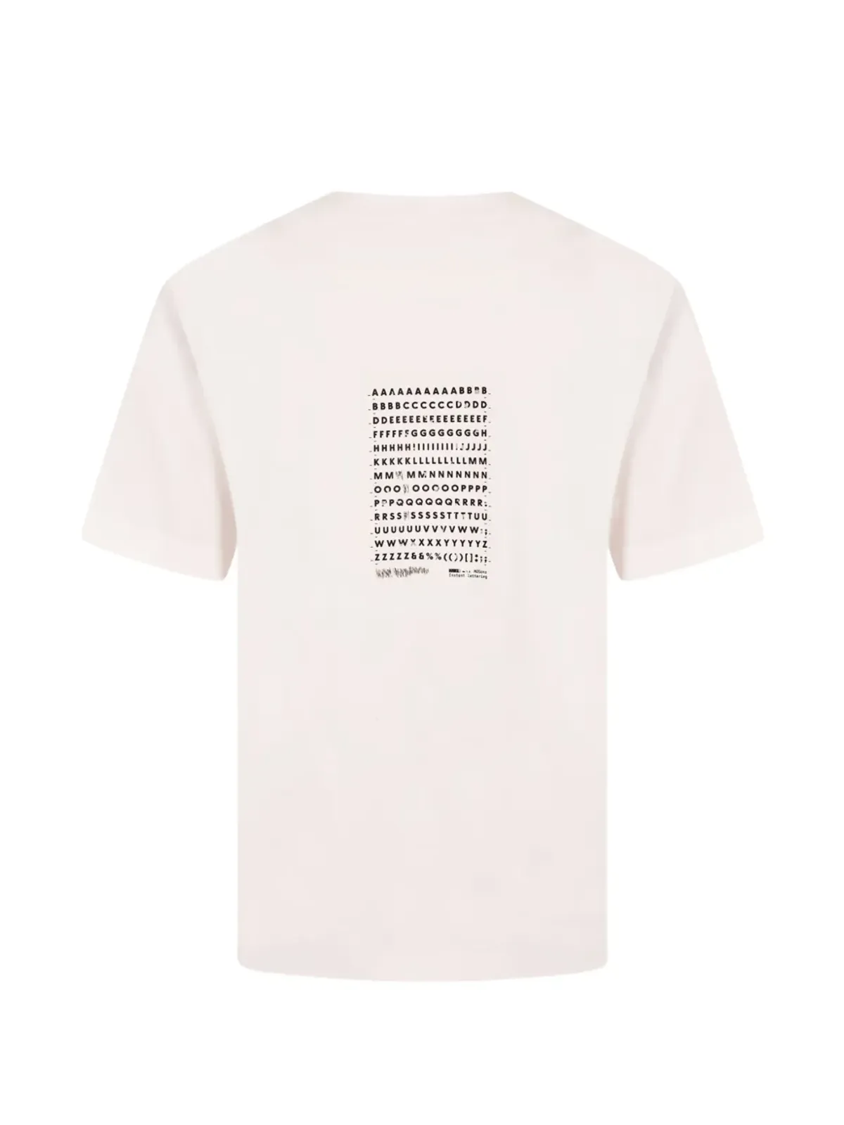 Massimo Osti Studio レタリングディテールTシャツ - 画像5