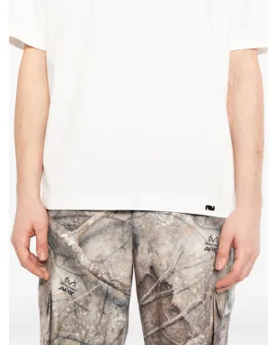 Massimo Osti Studio ロゴプリント丸首Tシャツ - White - サムネイル5