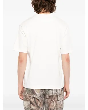 Massimo Osti Studio ロゴプリント丸首Tシャツ - White - サムネイル4