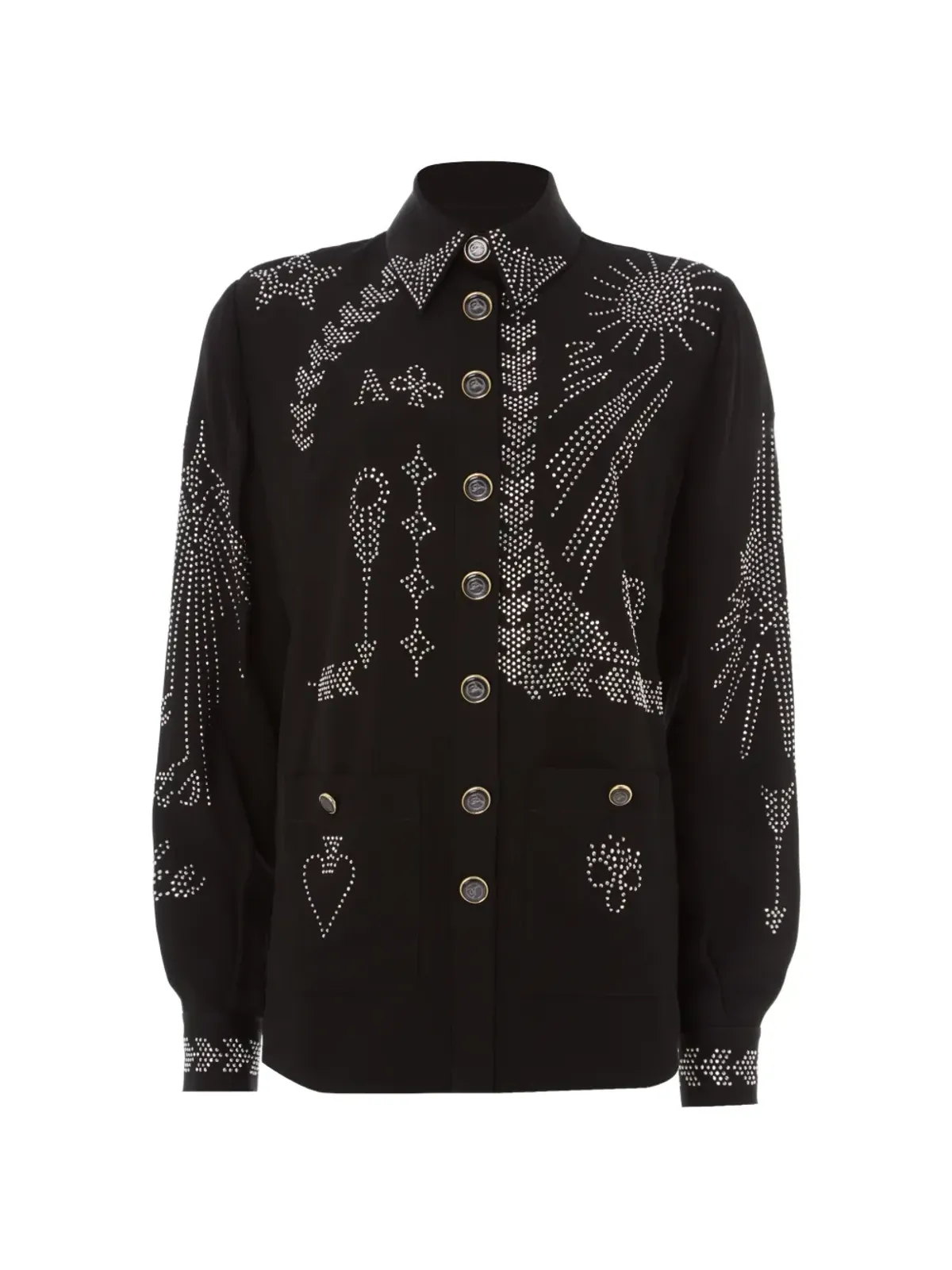 Temperley London Villanelleエンベリッシュドジャケット - 画像1