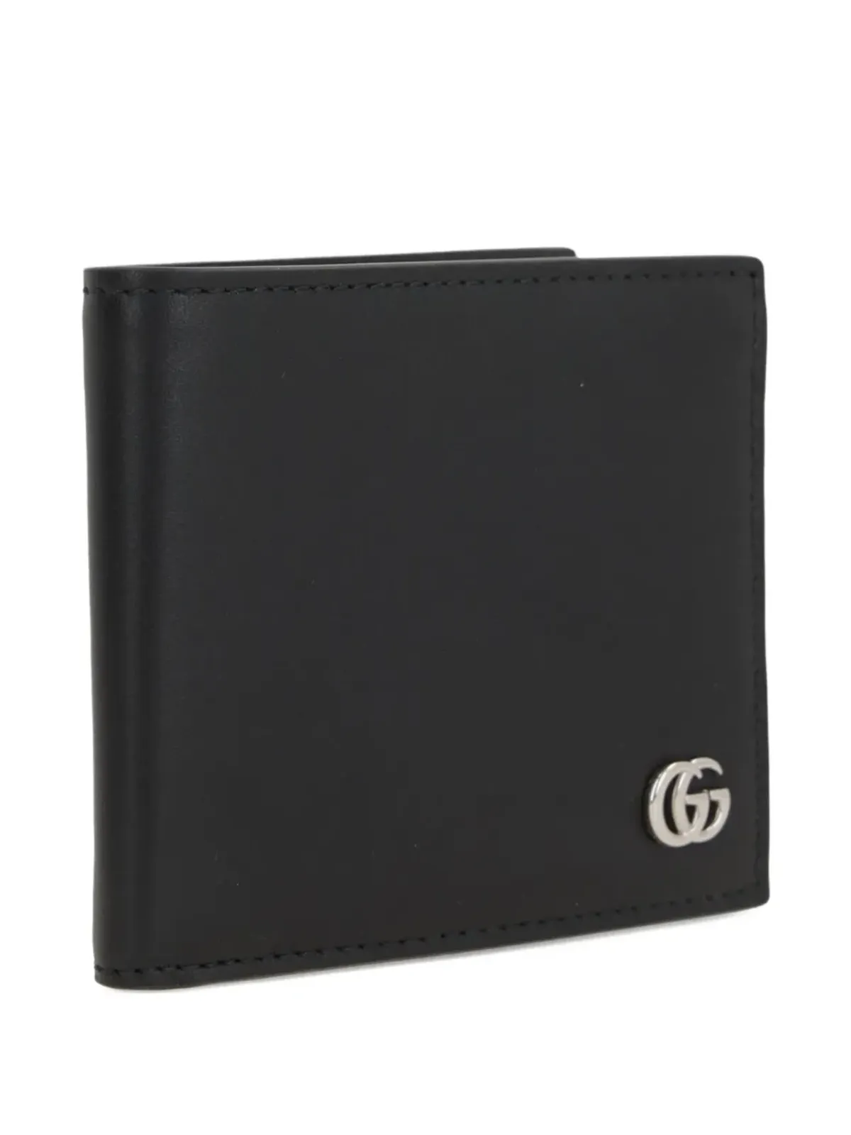 Gucci Pre-Owned ロゴプレート付きレザーウォレット - Black - 画像3