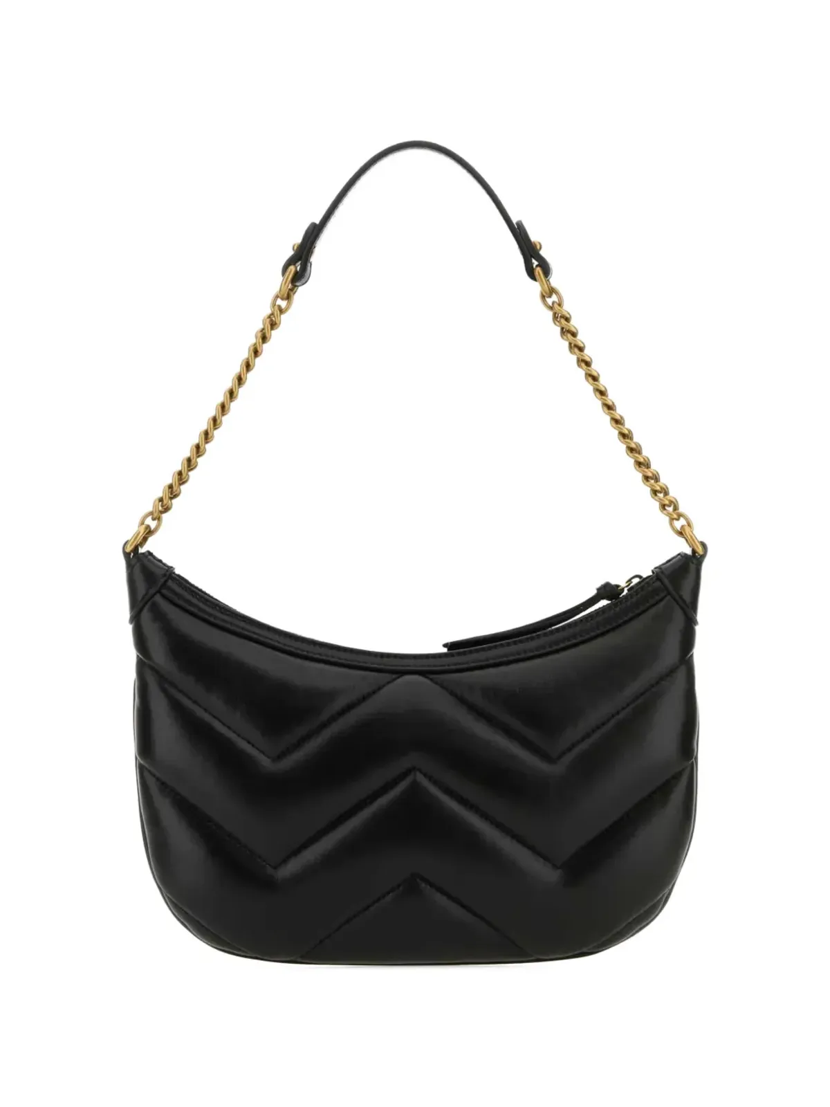 Gucci Pre-Owned ロゴプレート付きレザーショルダーバッグ - 画像2
