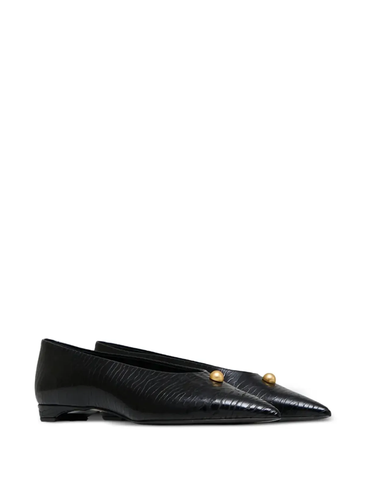Vanda Novak Liliana embellished ballet flats - Black - 画像2