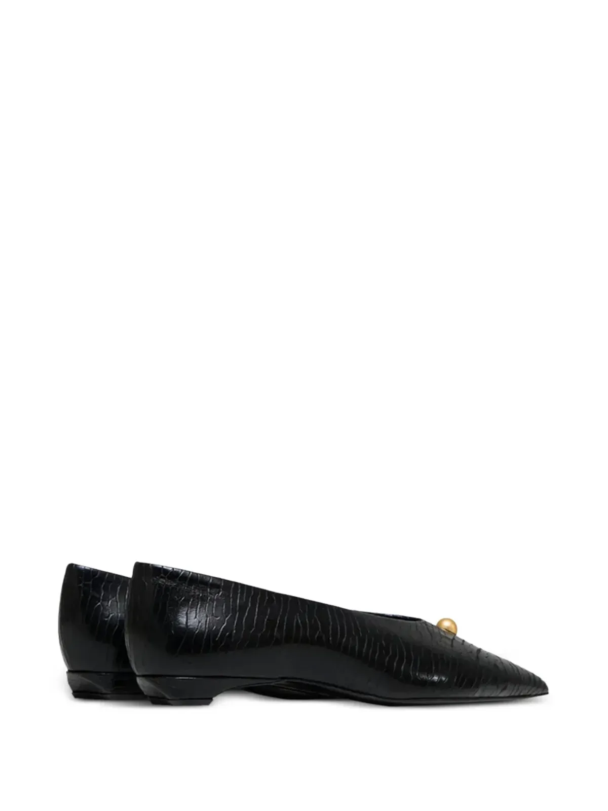Vanda Novak Liliana embellished ballet flats - Black - 画像3