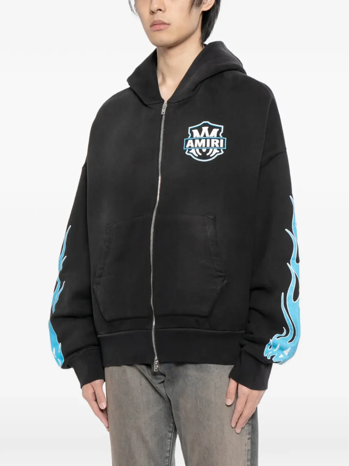 AMIRI MA Flames hoodie - 画像3