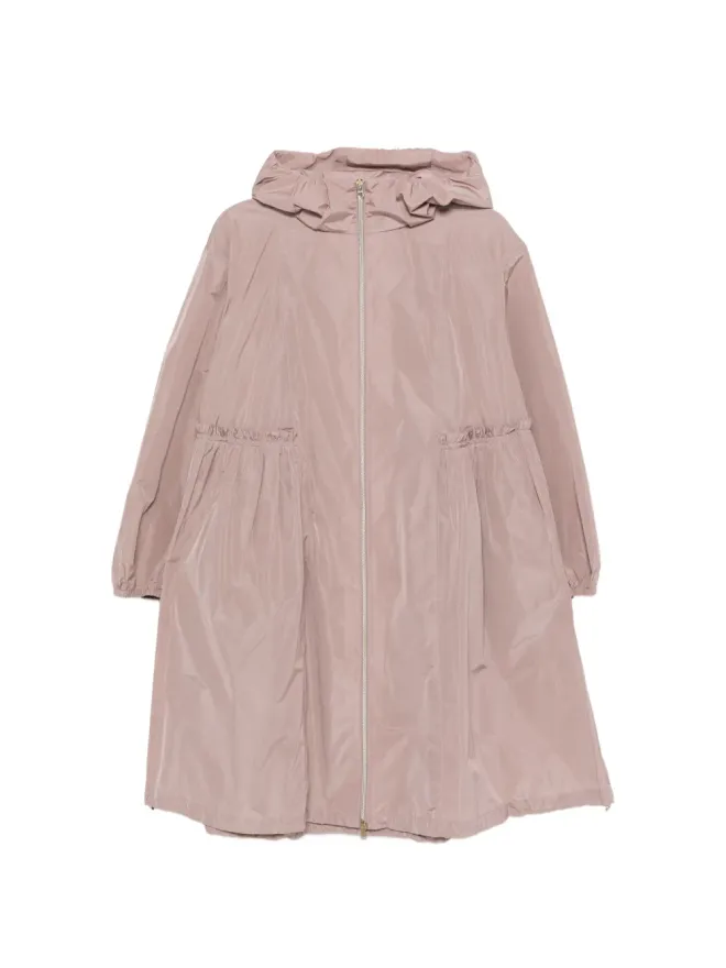 Herno Herno フリルトリムのフード付きパーカーの商品画像