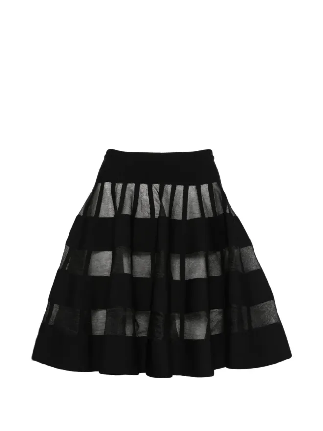 Alaïa Pre-Owned Alaïa Pre-Owned パネルドミニスカートの商品画像