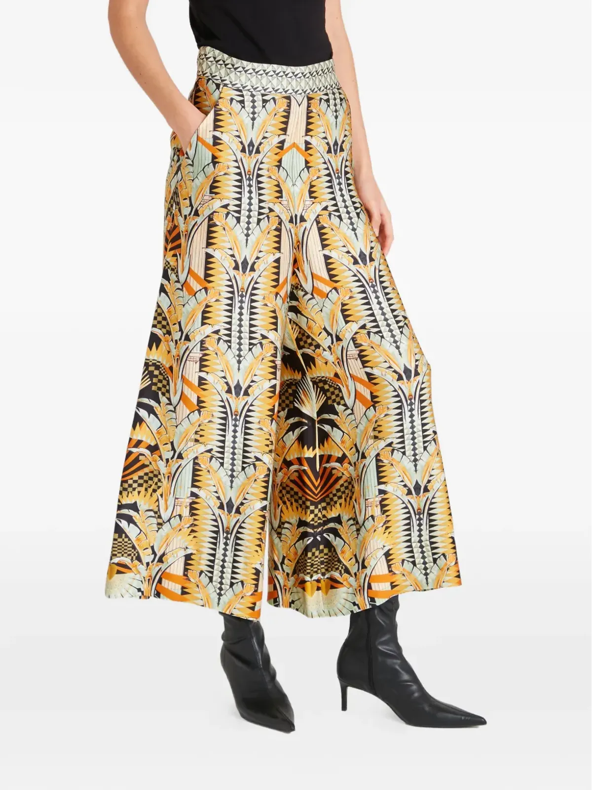 Temperley London Odette プリントパンツ - 画像3