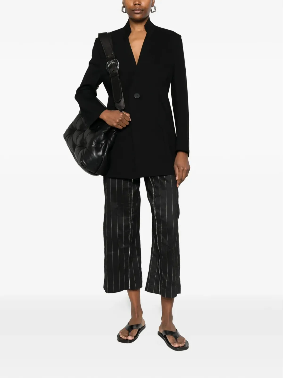 Issey Miyake ボタンアップ フィットジャケット - 画像2