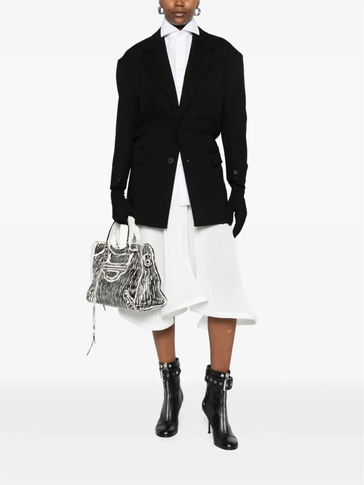 Issey Miyake グローブディテール フィットジャケット - 画像2
