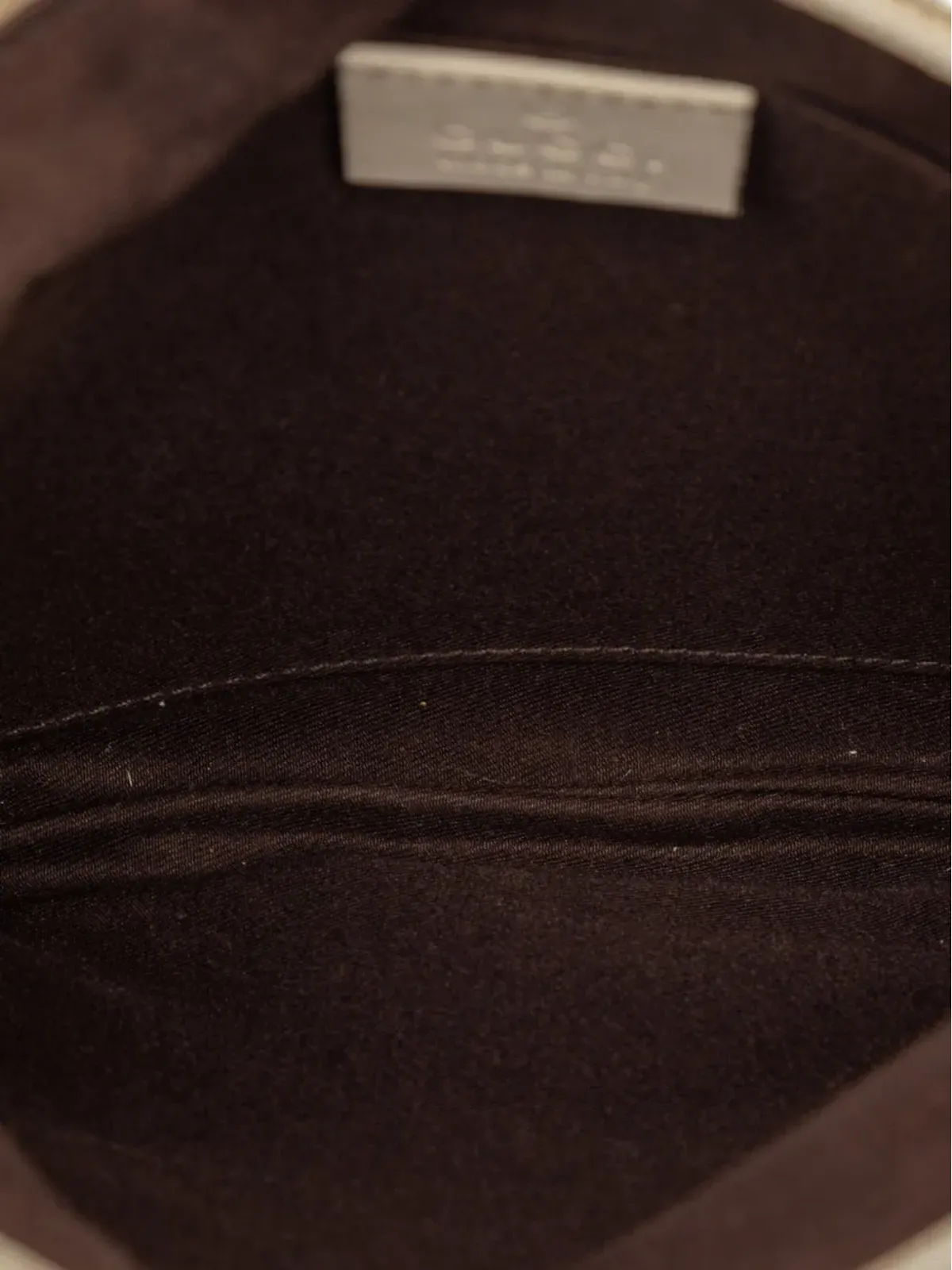 Gucci Pre-Owned GGキャンバス パーフォレーテッド クロスボディバッグ - 画像5