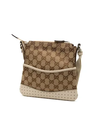 Gucci Pre-Owned GGキャンバス パーフォレーテッド クロスボディバッグ - サムネイル3