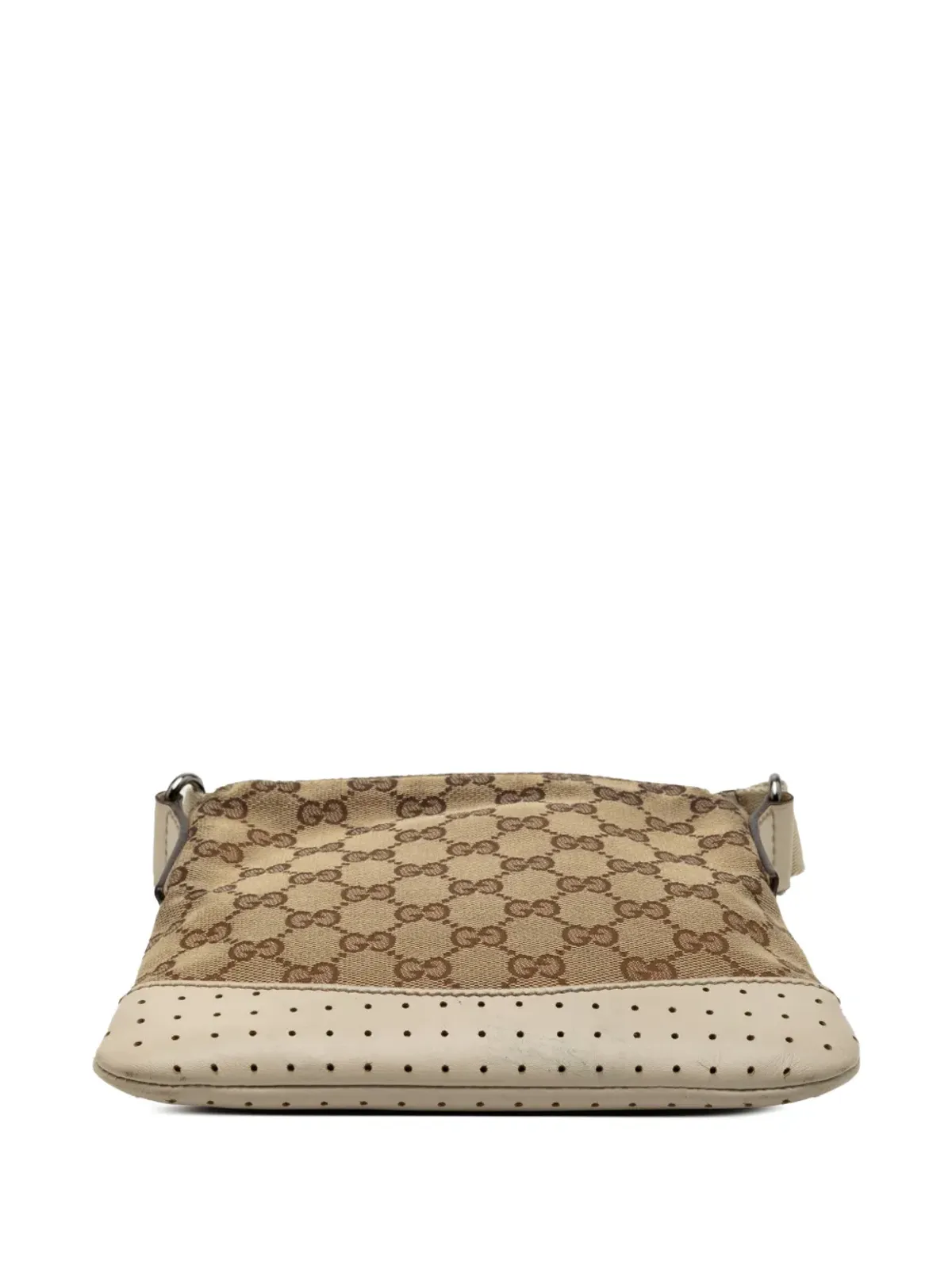 Gucci Pre-Owned GGキャンバス パーフォレーテッド クロスボディバッグ - 画像4