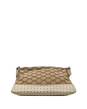 Gucci Pre-Owned GGキャンバス パーフォレーテッド クロスボディバッグ - サムネイル4