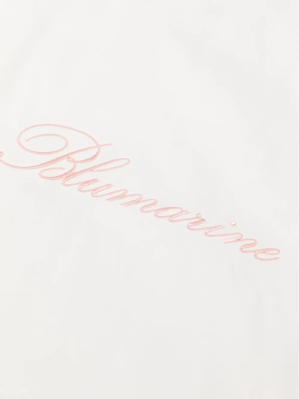 Miss Blumarine ロゴ刺繍ブランケット - 画像2