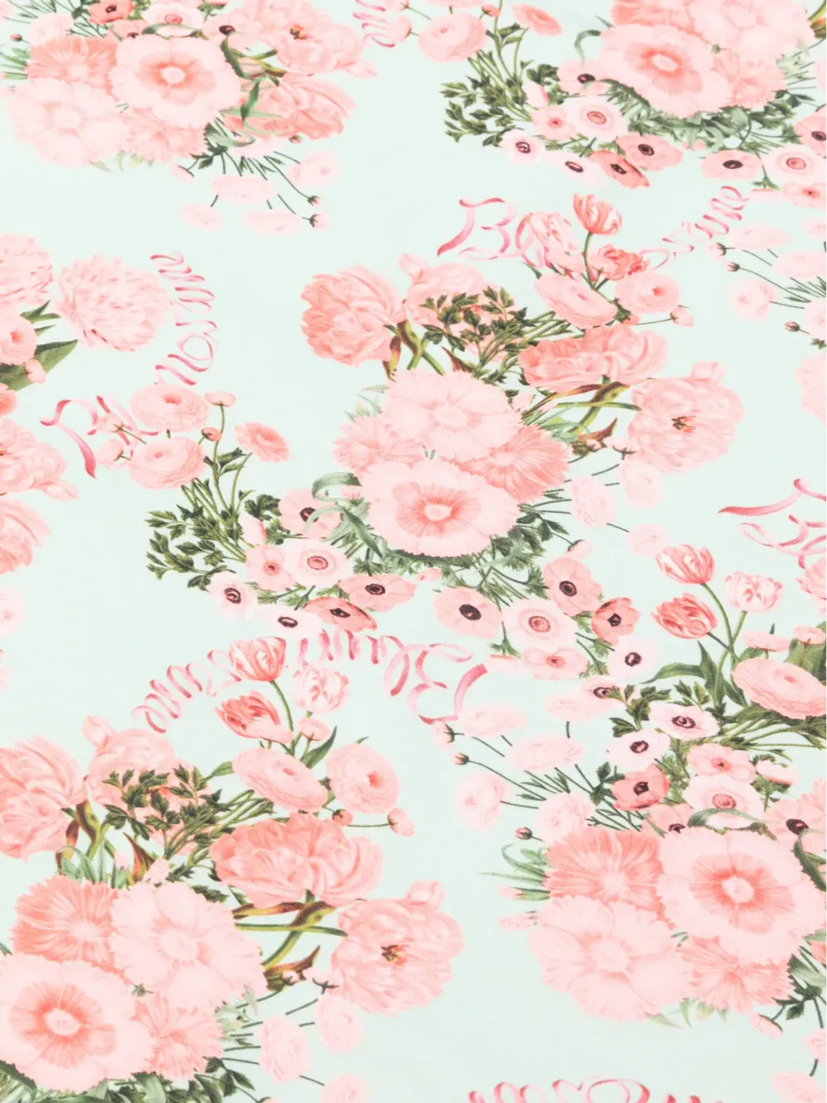 Miss Blumarine 花柄プリント ブランケット - 画像2