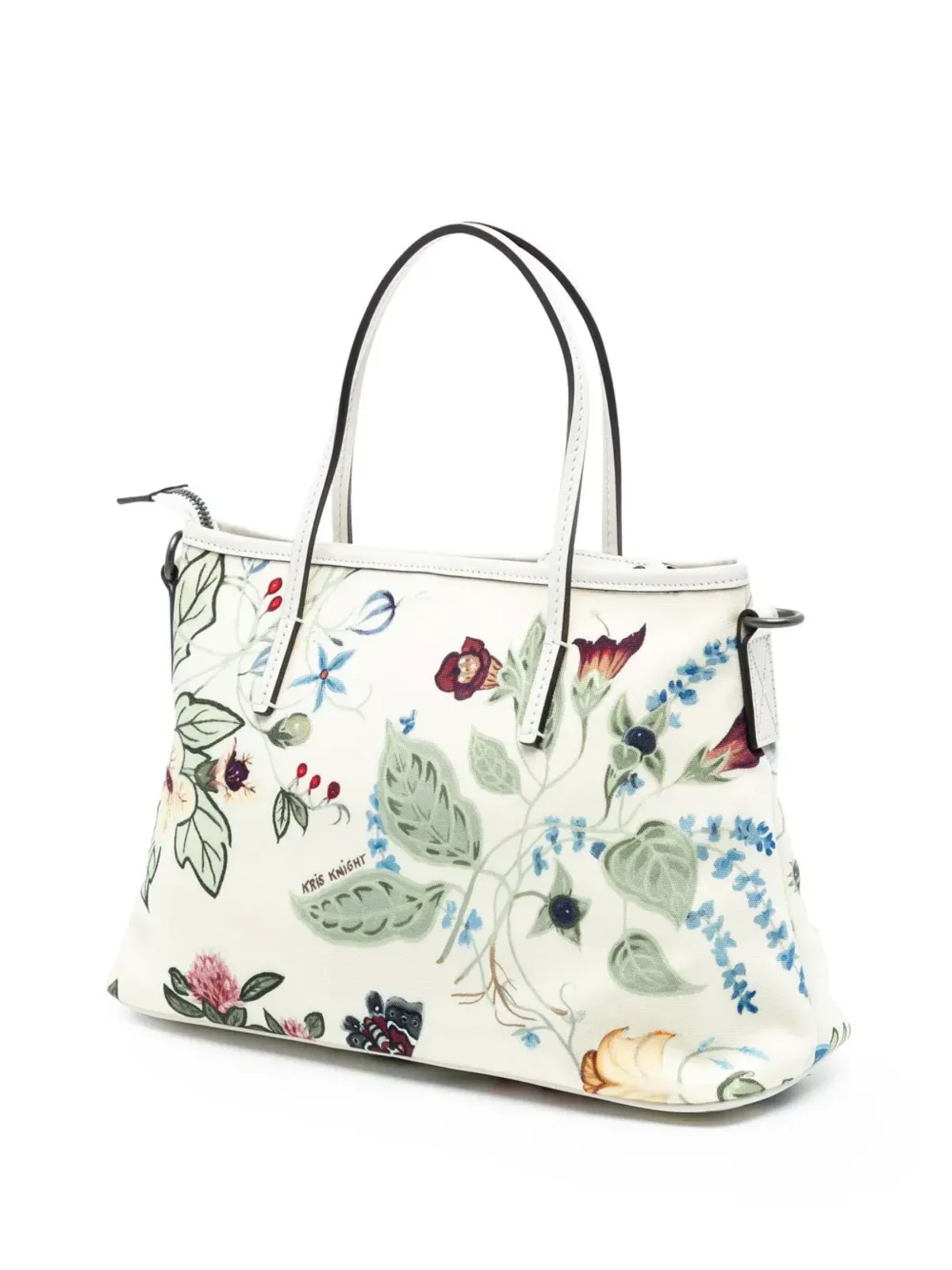 Gucci Pre-Owned 2016-2025 小型キャンバス Flora Knight コンバーチブル トートサッチェル - 画像3