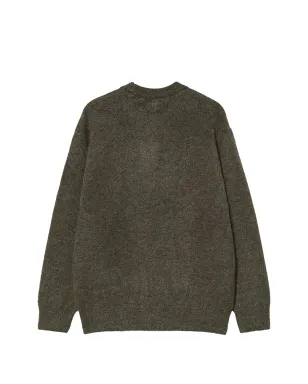 Carhartt WIP Chedda ロゴ入りインターシャセーター - グリーン - サムネイル2