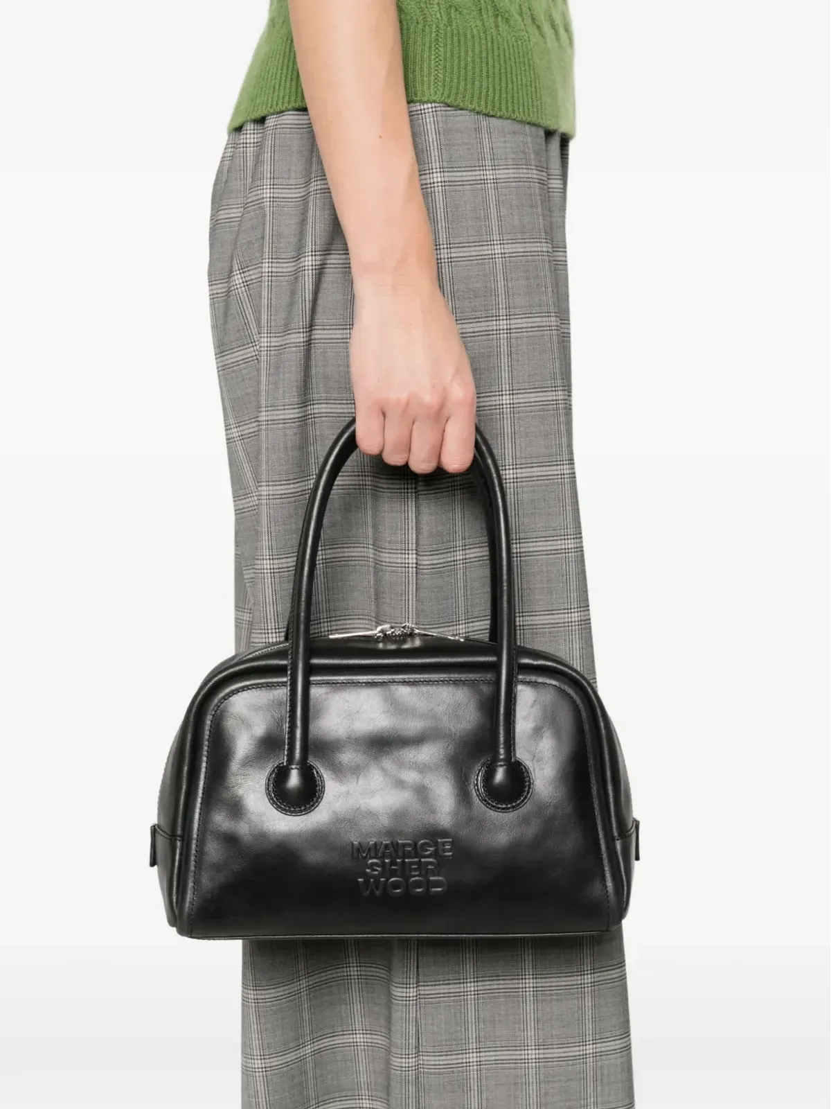 Marge Sherwood トップハンドルソフトトートバッグ - 画像2