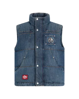 Moose Knuckles x Evisu パッド入り ロゴパッチ ジレ - サムネイル1