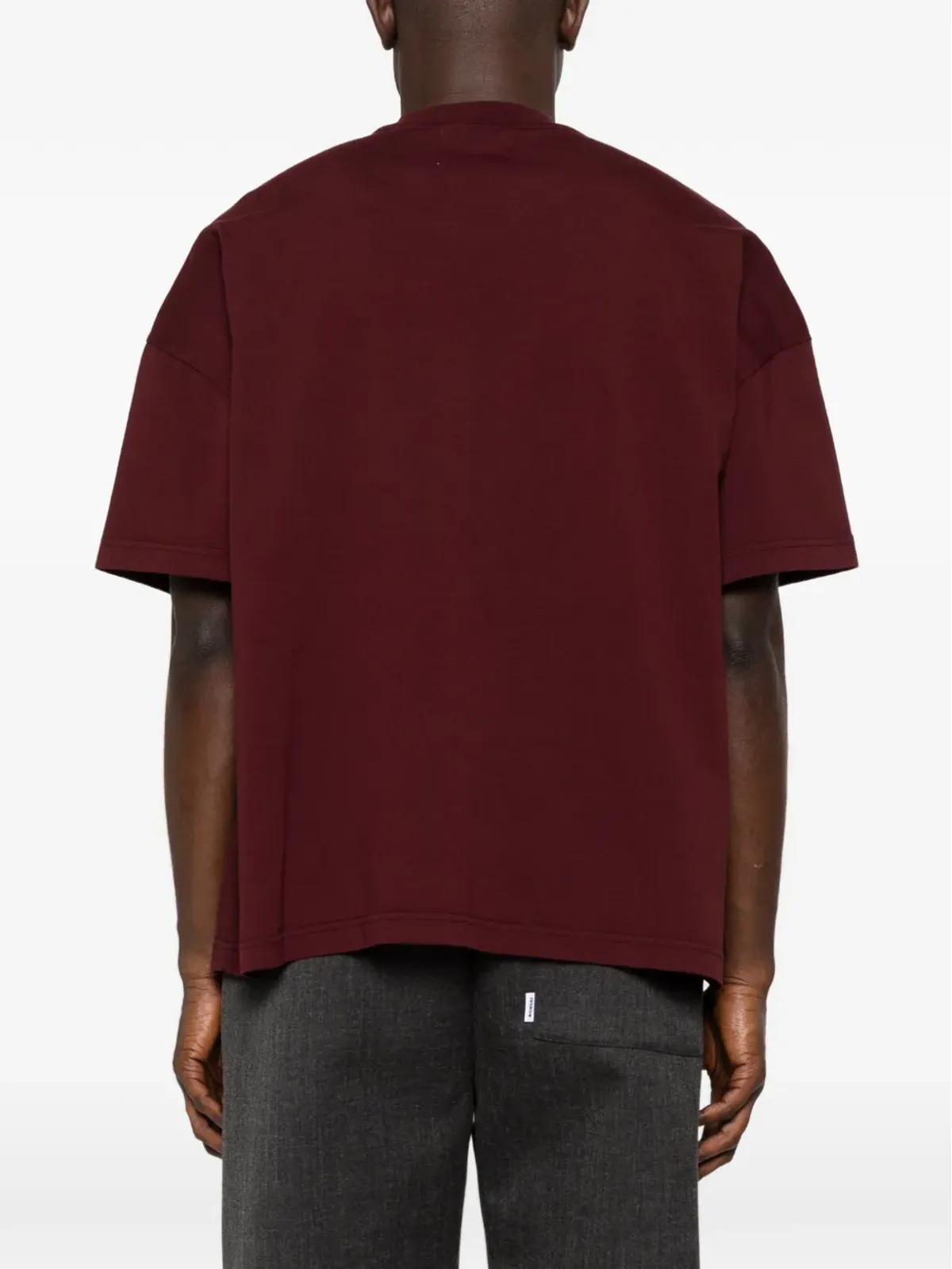 Bonsai グラフィック オーバサイズ Tシャツ - レッド - 画像4